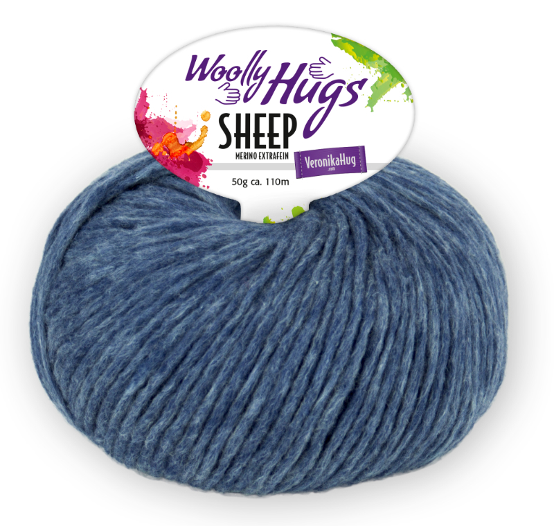 SHEEP von Woolly Hug's 0058 - dunkelblau