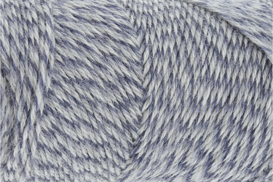 0151 - blau/hellgrau  mouliné | €3.25
