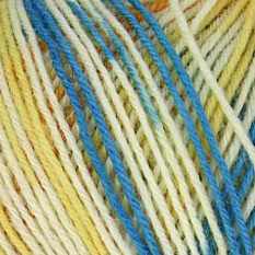 Pastell - 1610 - gelb-blau-orange