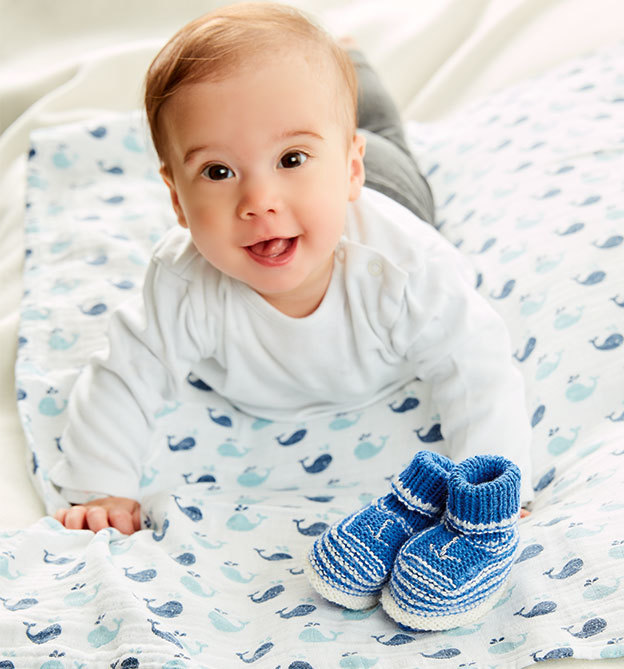 Baby-Schühchen stricken - Für wirklich warme Füße Baby-Schühchen stricken - Für wirklich warme Füße