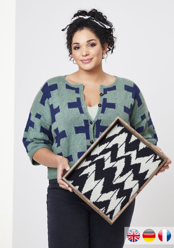Jacke oder Pullover Hazy | Einzelanleitung | Stricken | Brandon Mably