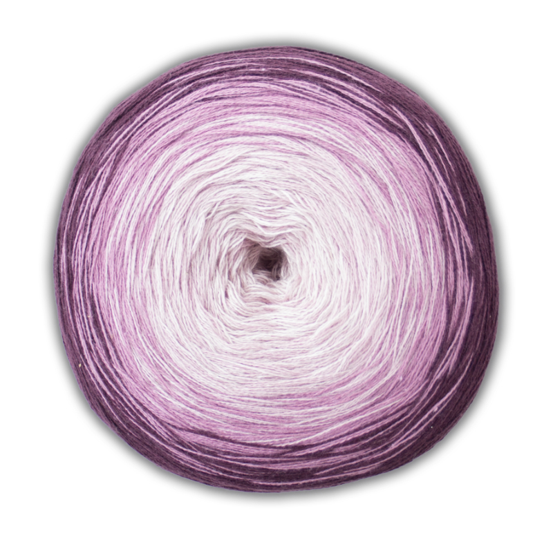 BOBBEL cotton 800m von Woolly Hugs 0022 - rosa / beere