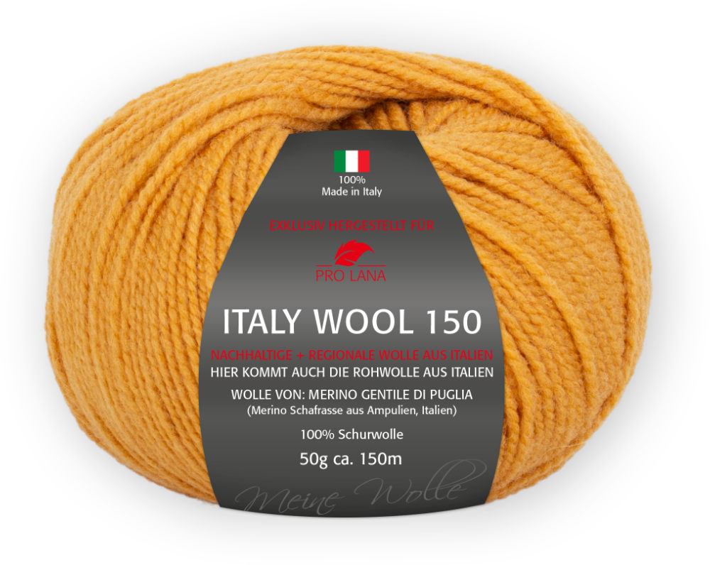 Italy Wool 150 von Pro Lana 0122 - gold