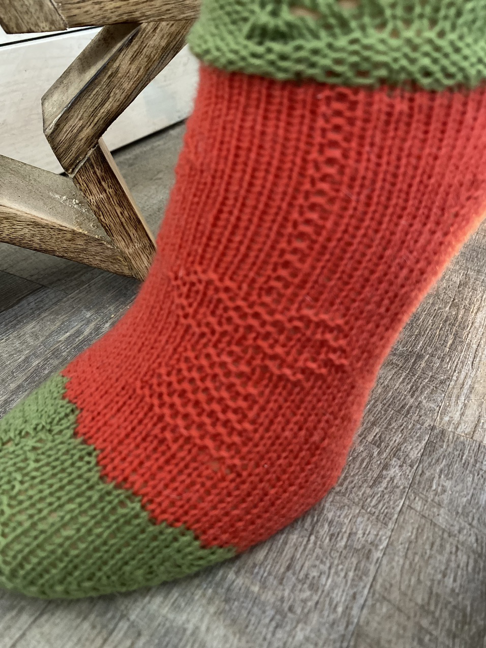 Advents-Socke - das singende, klingende Bäumchen