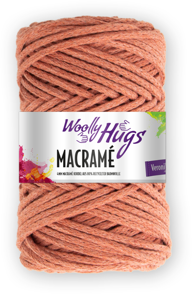 Macramé 0027 - ziegel