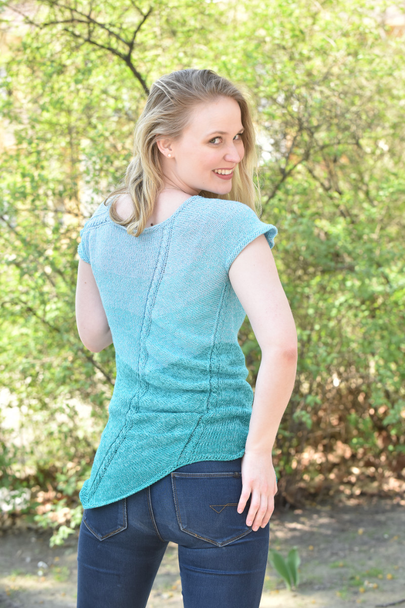 Womanizer | Einzelanleitung | Wolle Lady Dee´s Traumgarne 1000m 0074 - Hippie Lady Summer | Stricken | Sylvie Rasch