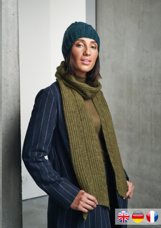 Lauderdale Scarf | Einzelanleitung | Stricken | Georgia Farrell