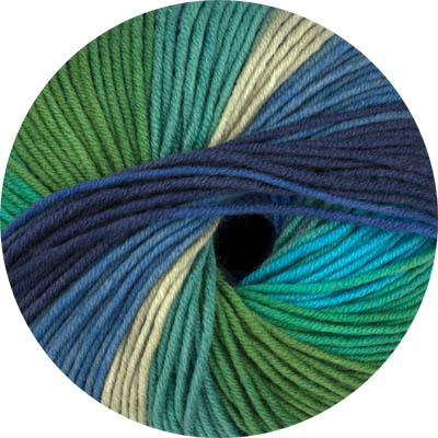 Starwool Linie 4 Design Color von ONline 0215 - blau/türkis/grün