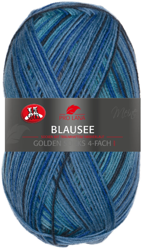 Blausee *Same Socks* Golden Socks - 4-fach Sockenwolle von Pro Lana 368.11