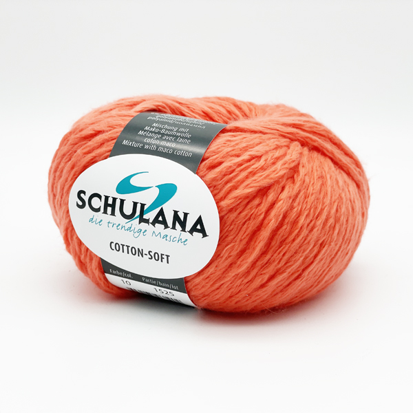 Cotton-Soft von Schulana 0010 - neonorange
