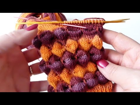 Bubbelsocken | Einzelanleitung | Wolle Supersocke 100 Linie 3 Uni 4-fach  | Stricken | Sylvie Rasch