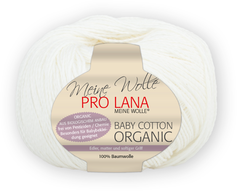 Baby Cotton Organic von Pro Lana 0001 - weiß