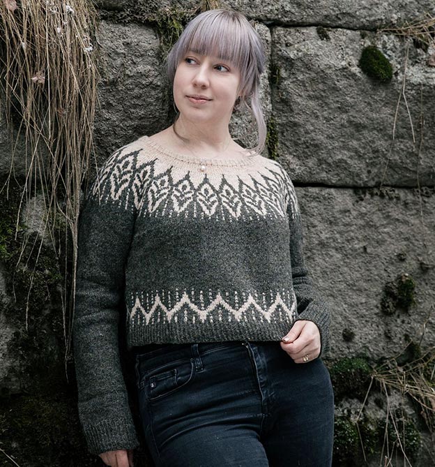Nordic - Top Down und nahtlos gestrickt (Laine) Nordic - Top Down und nahtlos gestrickt (Laine)