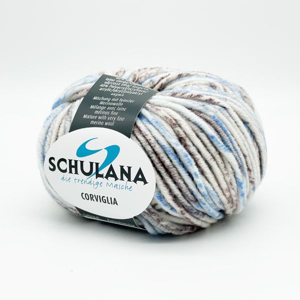 Corviglia Print von Schulana 0104 - blaubraun