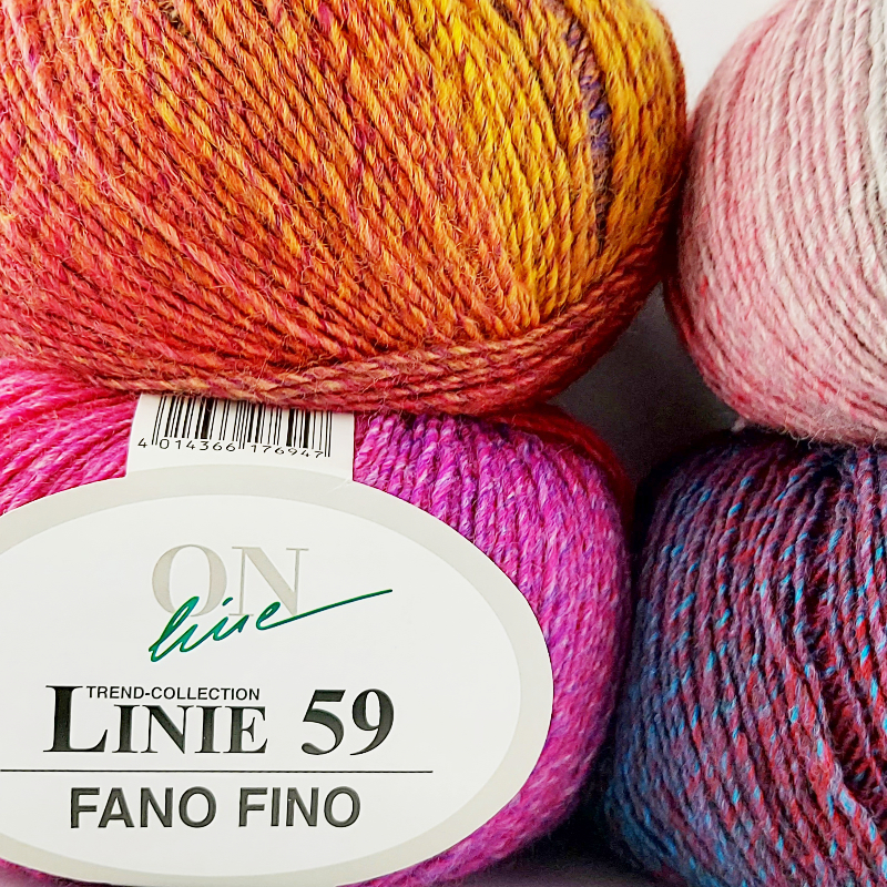Fano Fino Linie 59 von ONline 0107 - pink/lila/orange