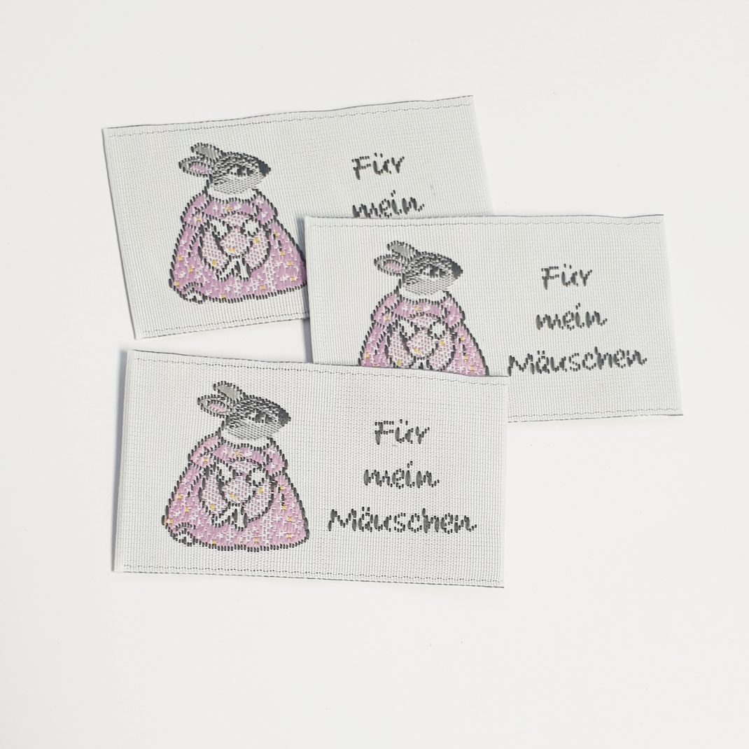 Stofflabel zum Annähen