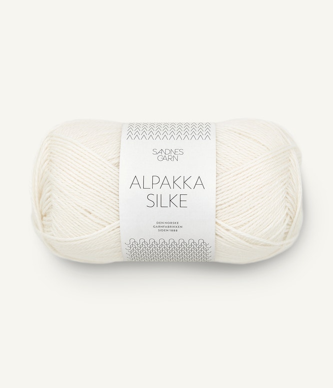 Alpakka Silke von Sandnes Garn 1002 - creme