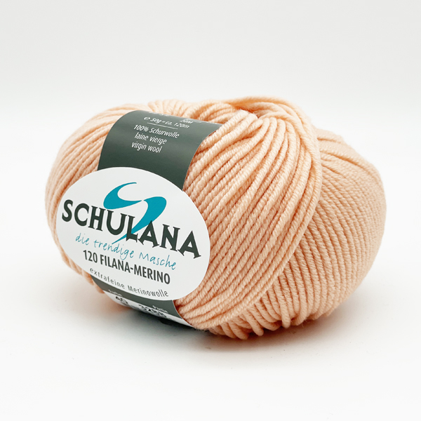 Filana-Merino 120 von Schulana 0040 - lachs