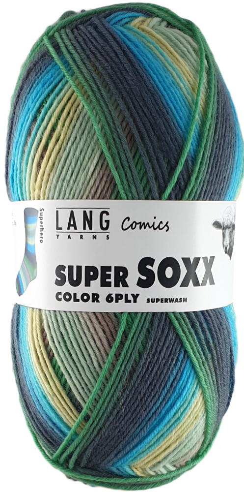 Super Soxx 6-fach von Lang Yarns Comics - 0369 - Superhero