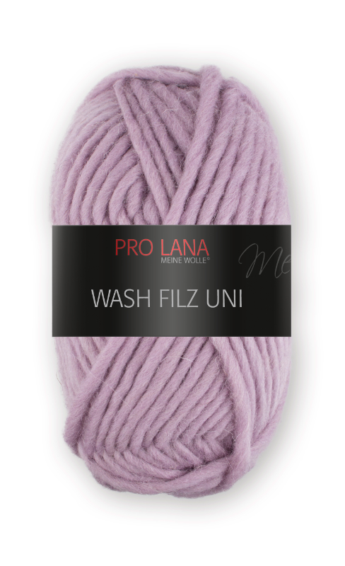 Wash-Filz von Pro Lana 0142 - zartlila