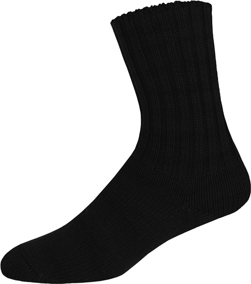 Supersocke Cotton Plus Uni 4-fach von ONline Sort. 293 - 2528 - schwarz