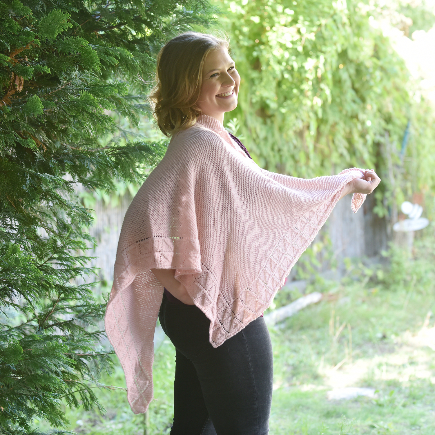 Tuch Blütenduft oder dein ganz individuelles | Einzelanleitung | Wolle Starwool Linie 4  | Stricken | Sylvie Rasch