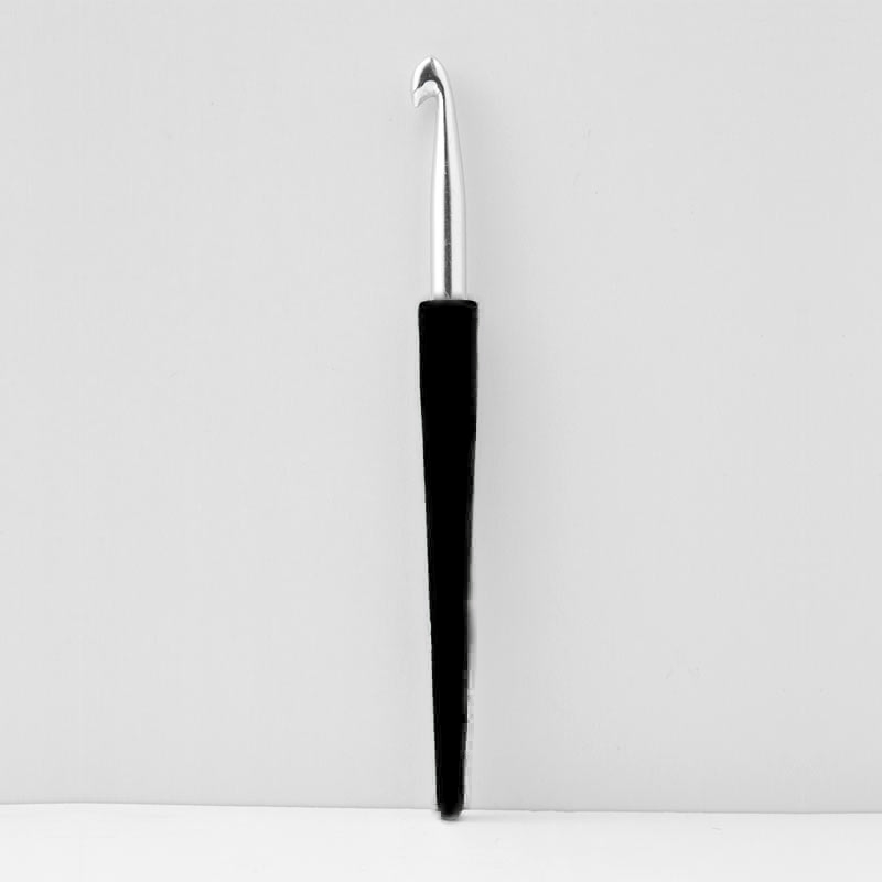 Häkelnadel Alu mit Softgriff von knit pro Silber 12,00 mm Häkelnadel Alu mit Softgriff von knit pro Silber 12,00 mm