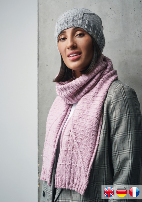 Moorgate Scarf | Einzelanleitung | Stricken | Georgia Farrell