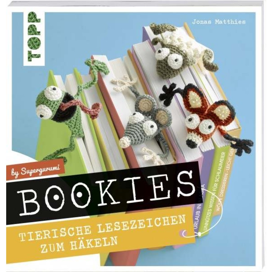 Bookies - Tierische Lesezeichen zum Häkeln by Supergurumi