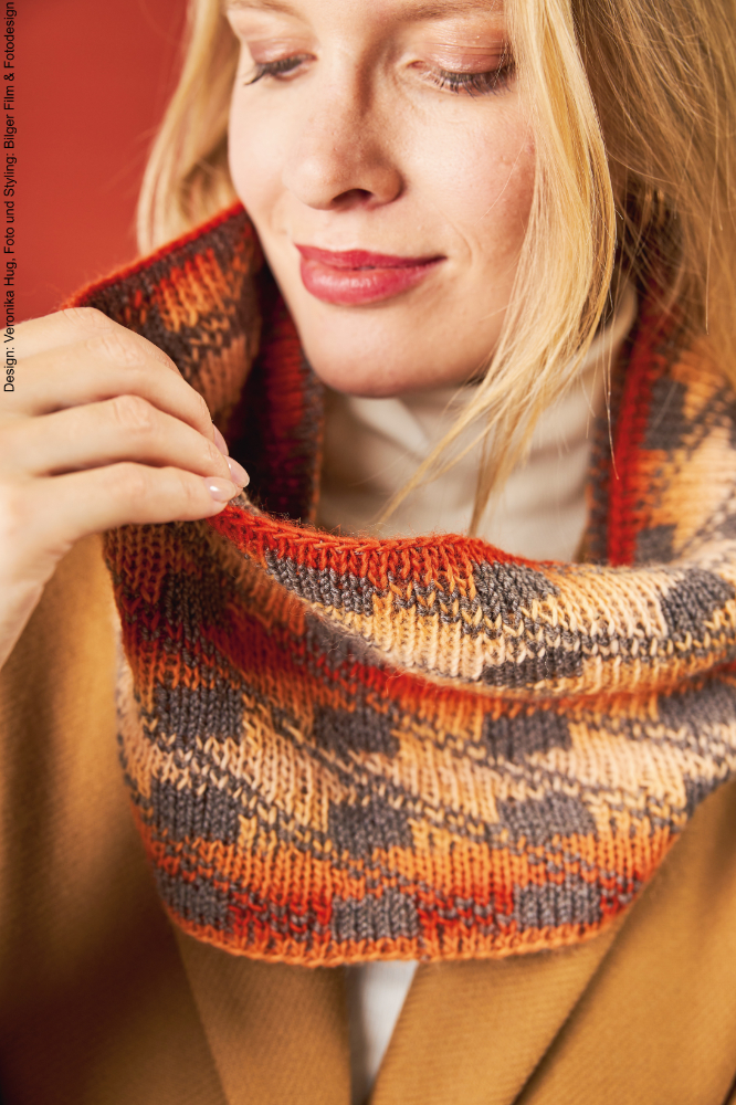 Double-Face-Loop | Anleitungsheft | Wolle Merino Silk Socks Stretch, 4-fach  | Stricken | Veronika Hug, Woolly Hugs, Christophorus Verlag