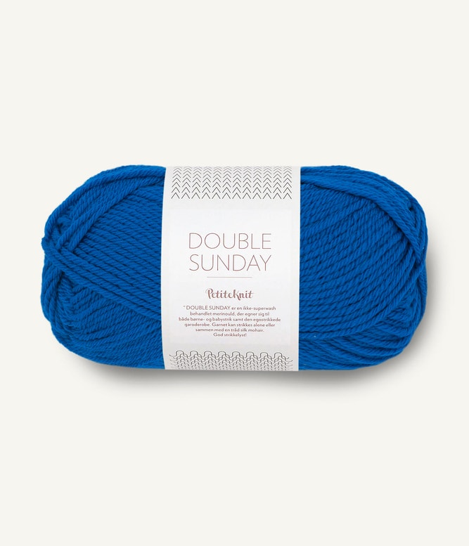Double Sunday by Petite Knit von Sandnes Garn 6046 - electric blue