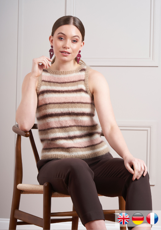 Top Bronx | Einzelanleitung | Stricken | Chloe Thurlow