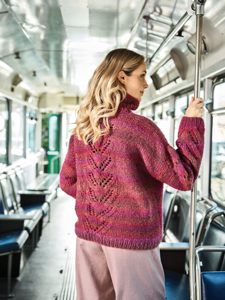 Sweater Chunky Ajour | Anleitungsheft | Wolle Smooth | Stricken | Pro Lana Sweater Chunky Ajour | Anleitungsheft | Wolle Smooth | Stricken | Pro Lana