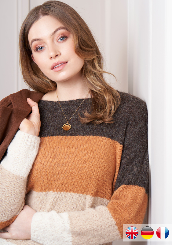 Pullover Serena | Wollpaket mit Alpaca Classic | Stricken