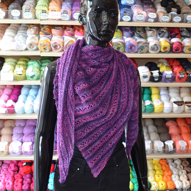 Dreiecktuch Easy Lacy | Einzelanleitung | Stricken | Annemarie