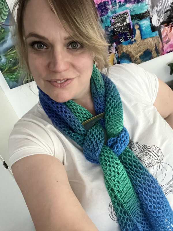 Schal Traumnixe Variante 2 | Anleitung | Wolle Zauberball®  | Stricken | Sylvie Rasch