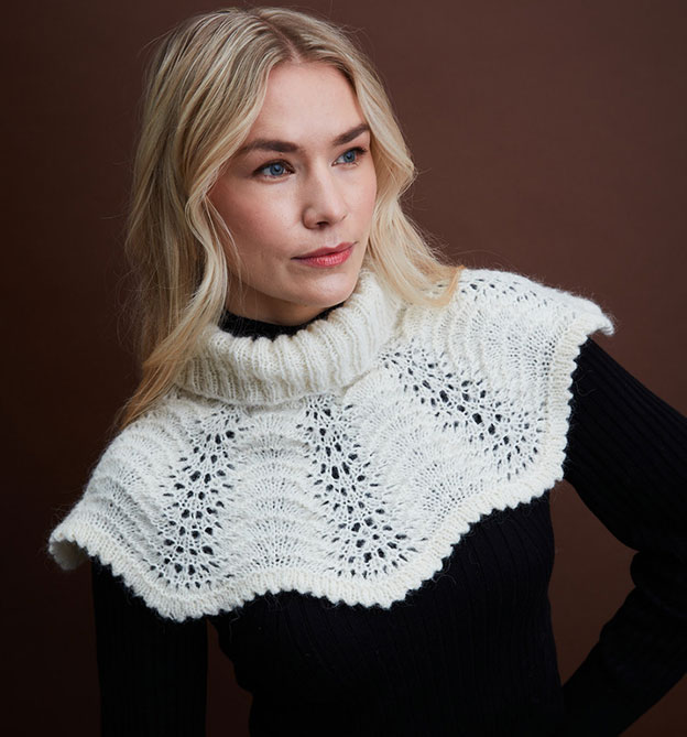 Kragen stricken - Schnelle Strickprojekte für den Spaziergang