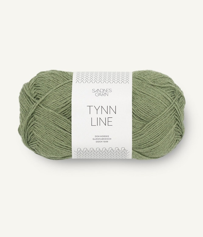 Tynn Line von Sandnes Garn 9062 - olivengronn