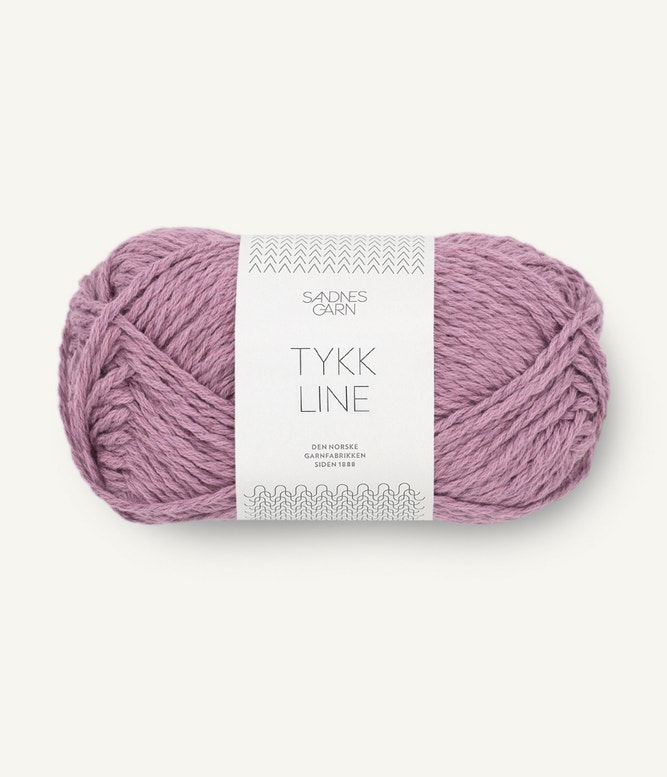 Tykk Line von Sandnes Garn 4632 - rosa lavendel