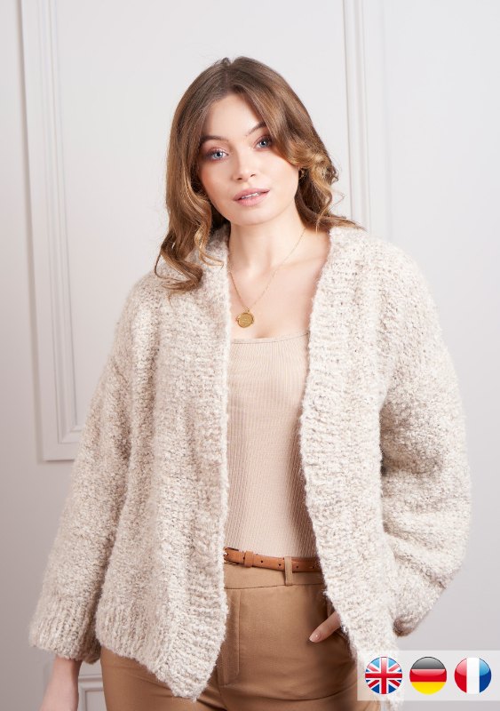 Jacke Vera | Einzelanleitung | Stricken | Quail Studio