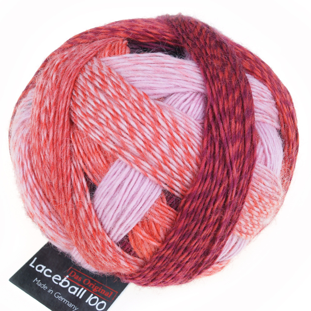 Lace Ball 100 von Schoppel 2305 - Red to Go