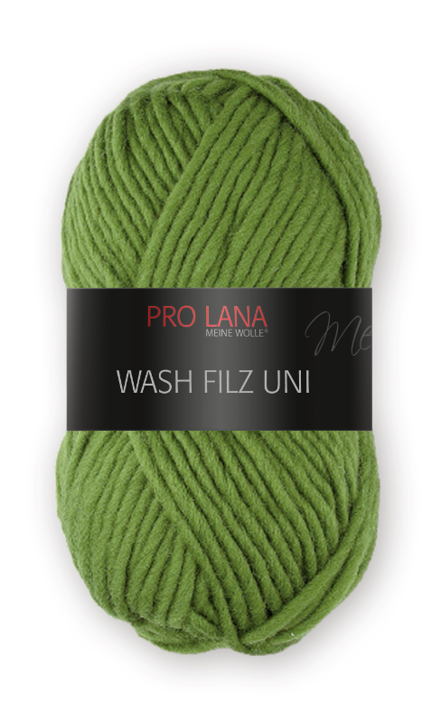 Wash-Filz von Pro Lana 0170 - grasgrün