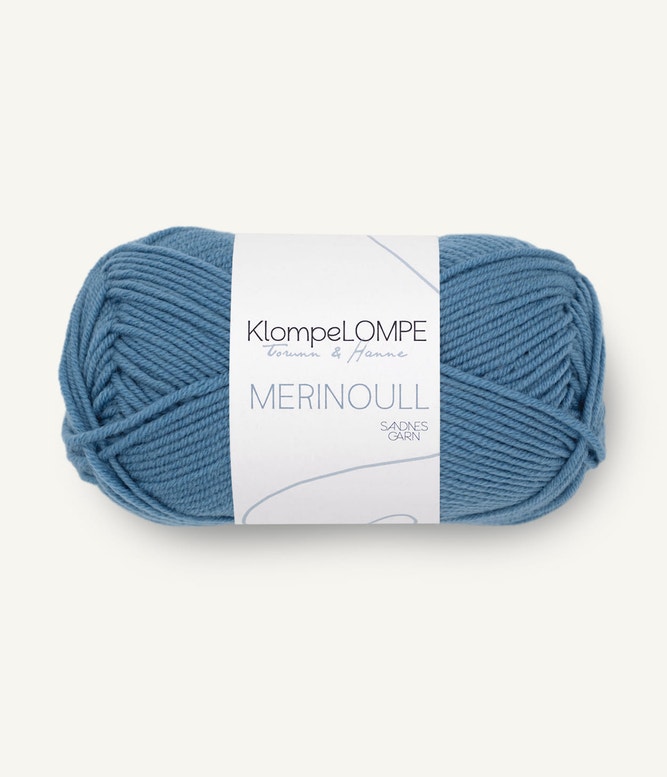 KlompeLOMPE Merinoull von Sandnes Garn 6033 - jeansbla