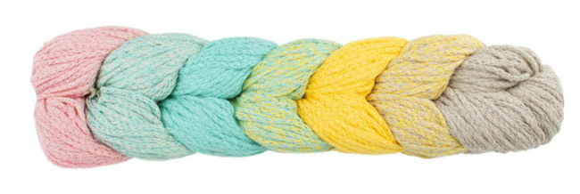 Rope Plait von Woolly Hugs 0189 - pastell color