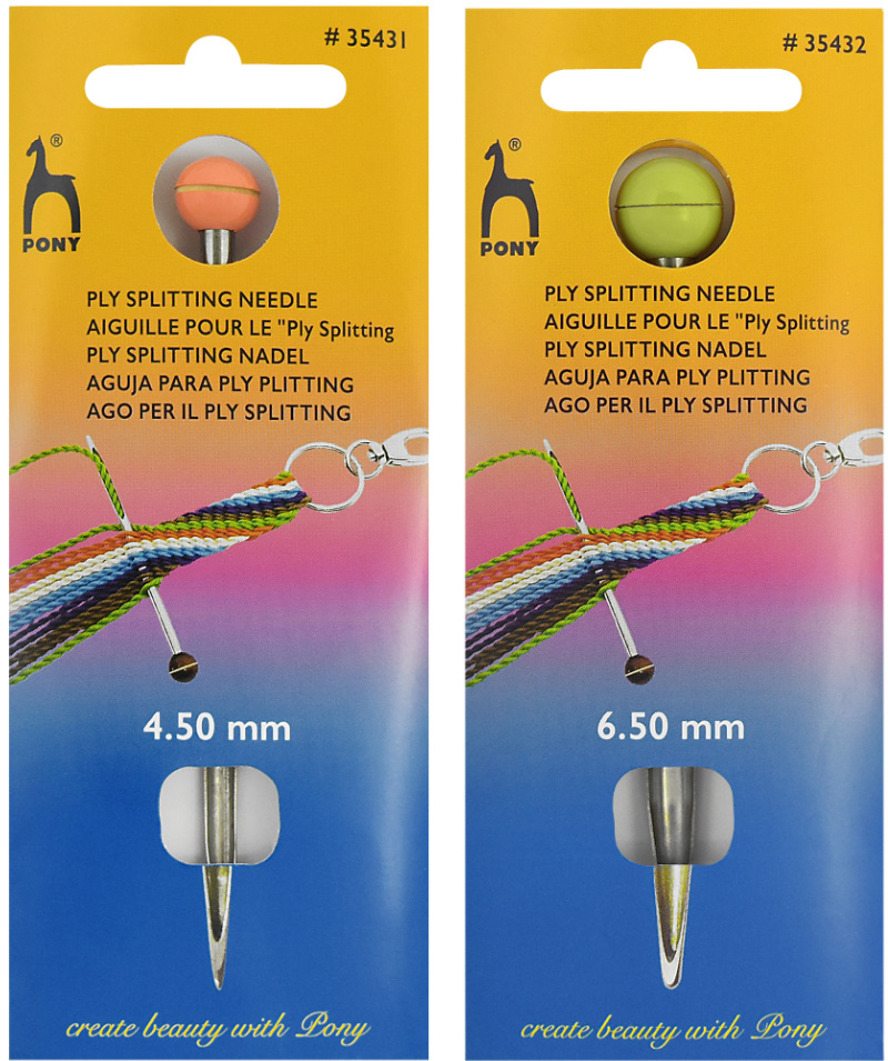 Webnadel Ply Splitting von Pony
