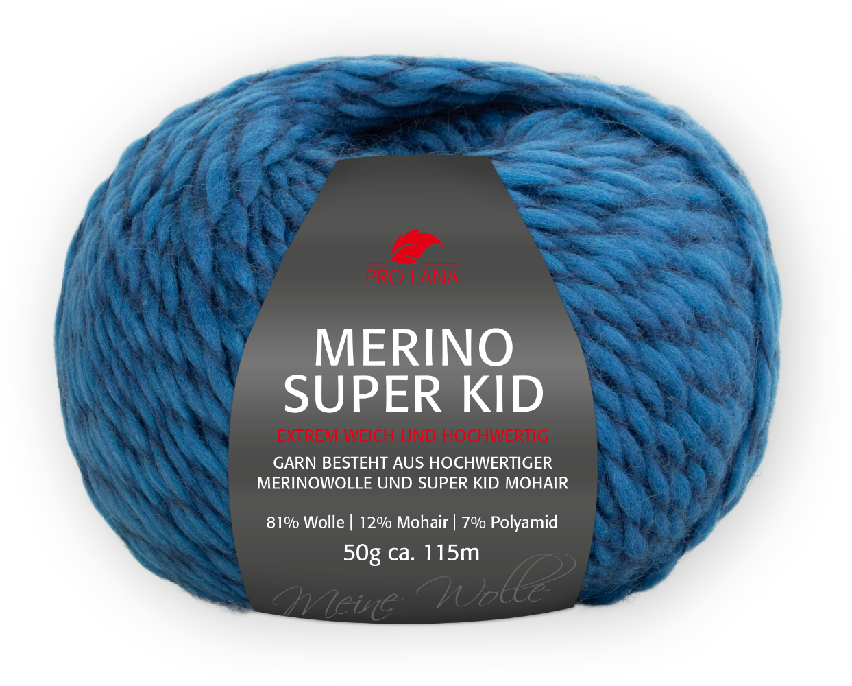 Merino Super Kid von Pro Lana 0154 - royal meliert