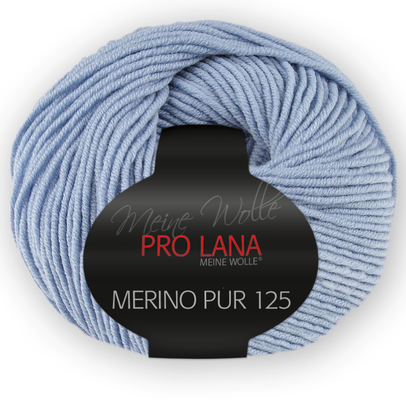 Merino Pur 125 von Pro Lana 0056 - hellblau