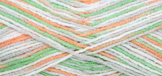 Baby Soft Linie 99 Color von ONline 0105 - lachs/grün/weiß