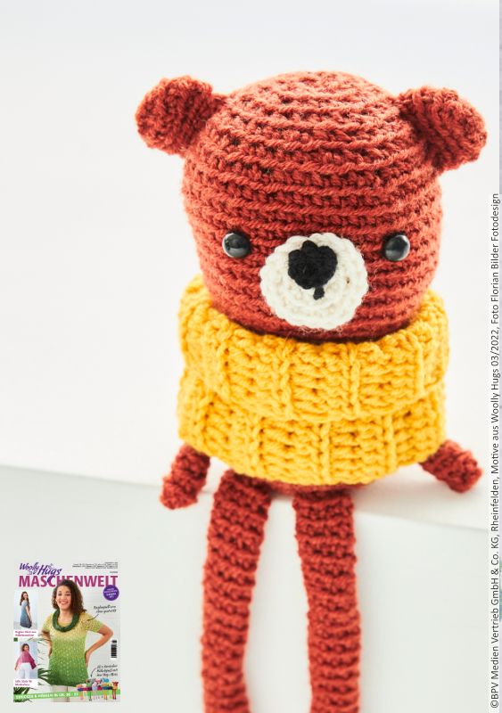 Hug-Mee Bear  | Wollpaket mit Charity  | Häkeln | Veronika Hug, Woolly Hugs, Christophorus Verlag Hug-Mee Bear  | Wollpaket mit Charity  | Häkeln | Veronika Hug, Woolly Hugs, Christophorus Verlag