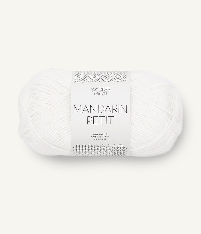 Mandarin Petit von Sandnes Garn 1001 - white